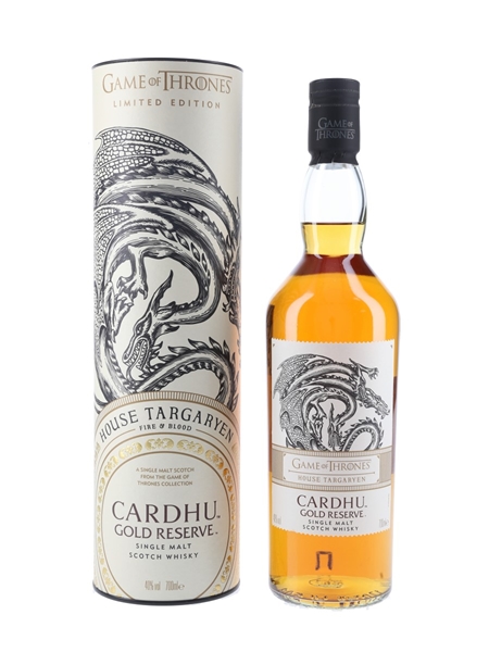 Cardhu Gold Reserve Game Of Thrones - House Targaryen 70cl / 40%