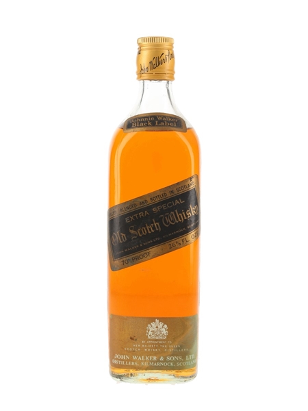 Johnnie Walker Black Label Bottled 1970s 75.7cl / 40%