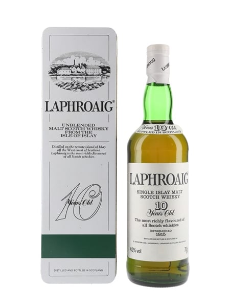 Laphroaig 10 Year Old Bottled 1980s 75cl / 40%