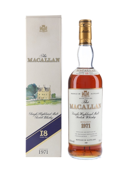 Macallan 1971 18 Year Old - Lot 94846 - Buy/Sell Macallan Whisky
