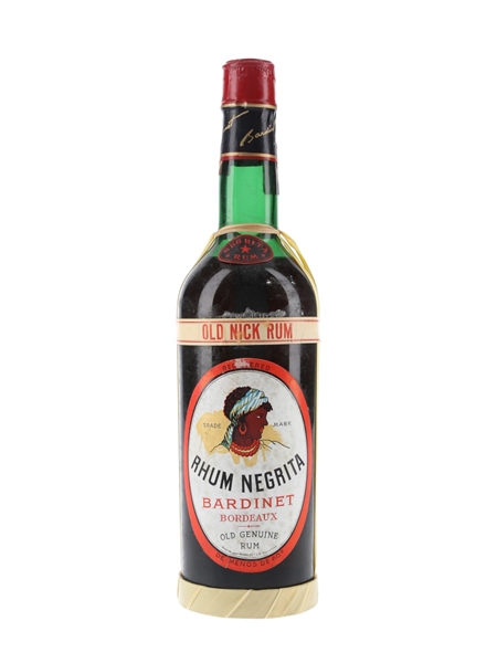 Bardinet Negrita Rhum Bottled 1960s - Spain 75cl