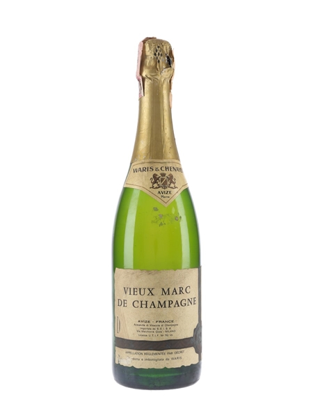 Waris & Chenayer Vieux Marc De Champagne Bottled 1970s - Seiba 75cl / 42%