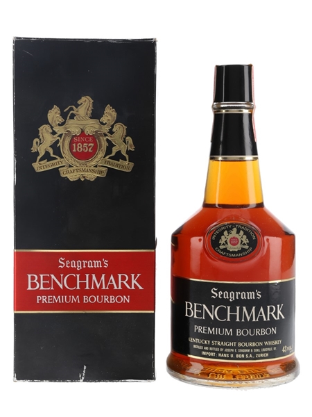 Benchmark 6 Year Old Bottled 1970s - Hans U. Bon 75cl / 43%