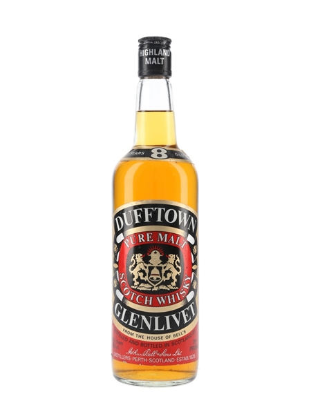 Dufftown Glenlivet 8 Year Old Bottled 1970s 75.7cl / 40%