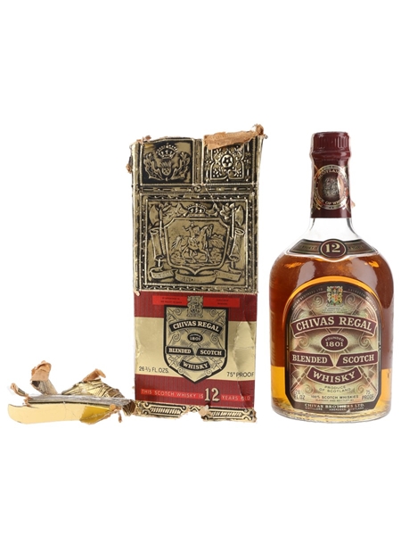 Chivas Regal 12 Year Old Bottled 1970s 75.7cl / 43%