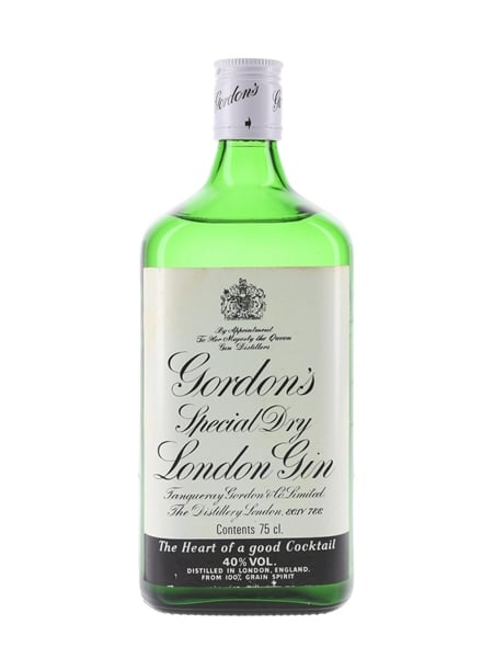 Gordon's Special Dry London Gin Bottled 1980s 75cl / 40%