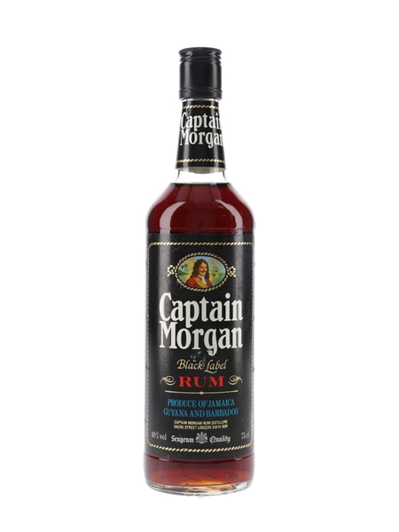 Captain Morgan Black Label Bottled 1980s 75cl / 40%