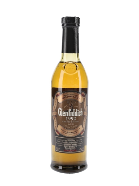 Glenfiddich 1992 Limited Edition Bottled 2006 20cl / 40%