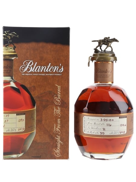 Blanton's Straight From The Barrel No. 116 Bottled 2020 70cl / 64.8%