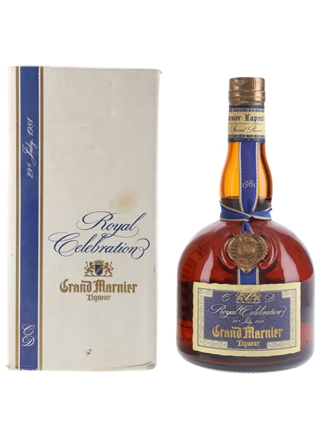 Grand Marnier 1981 Royal Celebration Charles & Diana 75cl / 40%