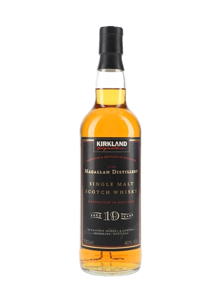 Macallan 19 Year Old Kirkland Signature 70cl / 40%