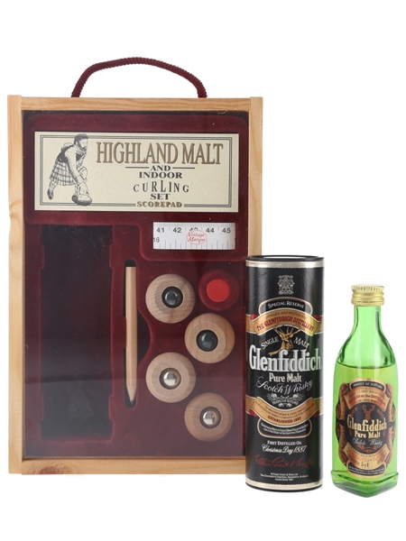 Glenfiddich Pure Malt Indoor Curling Set - Lot 98325 - Buy/Sell