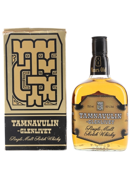 Tamnavulin Glenlivet 8 Year Old Bottled 1980s 75cl / 40%