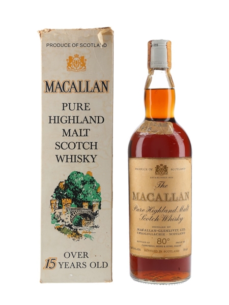 Macallan 1958 Campbell, Hope & King Bottled 1970s 75cl / 46%