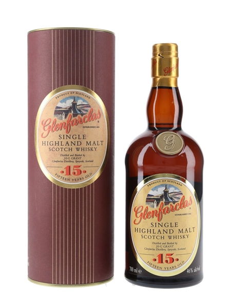 Glenfarclas 15 Year Old Bottled 1990s 70cl / 46%