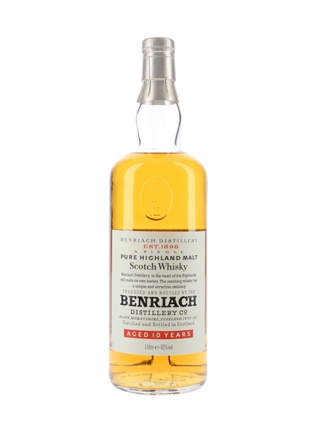 Benriach 10 Year Old Bottled 1990s 100cl / 43%