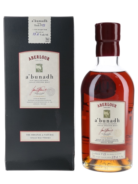 Aberlour A'bunadh Batch 15  70cl / 59.6%