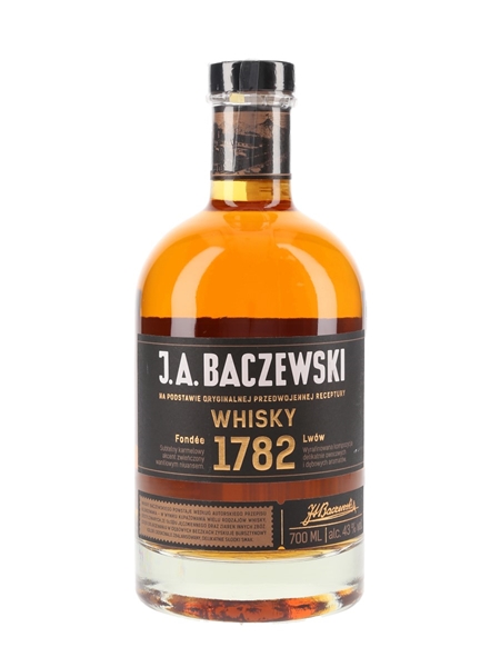 J A Baczewski Polish Whisky  70cl / 43%