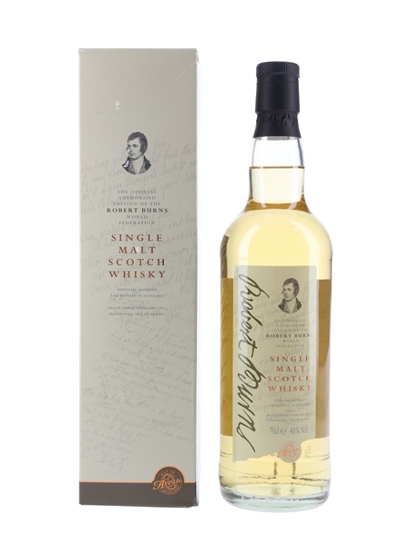 Robert Burns Single Malt Scotch Whisky Isle of Arran Distillers Ltd. 70cl / 40%