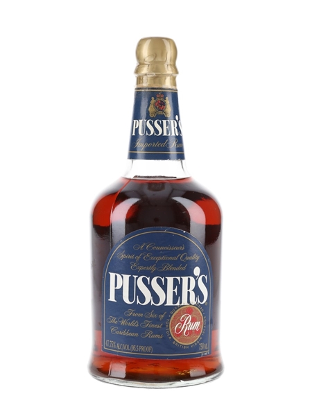 Pusser's Imported Rum Bottled 1990s-2000s 75cl / 47.75%