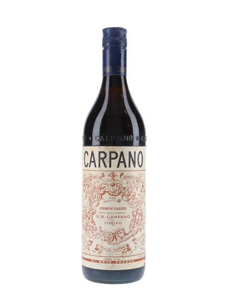 Carpano Vermouth Classico Bottled 1970s 100cl / 16.3%