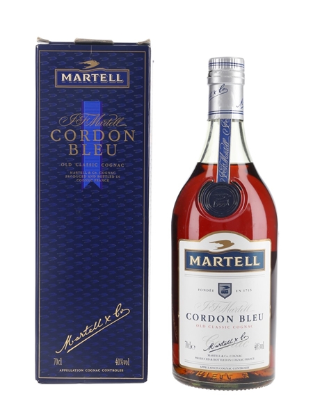 Martell Cordon Bleu Bottled 1990s 70cl / 40%