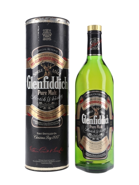 Glenfiddich Special Old Reserve Pure Malt Bottled 1990s 100cl / 43%