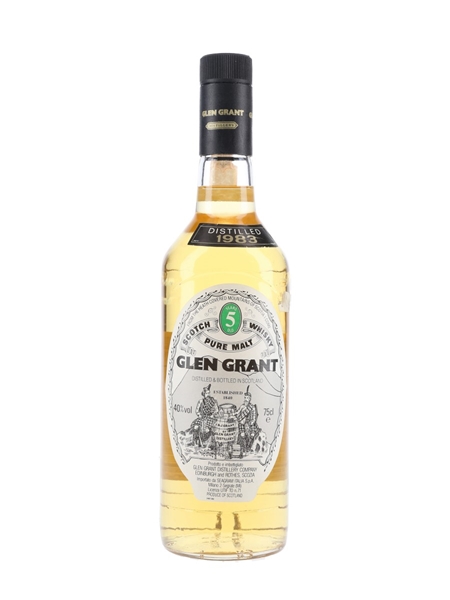 Glen Grant 1983 5 Year Old Bottled 1980s - Seagram Italia 75cl / 40%