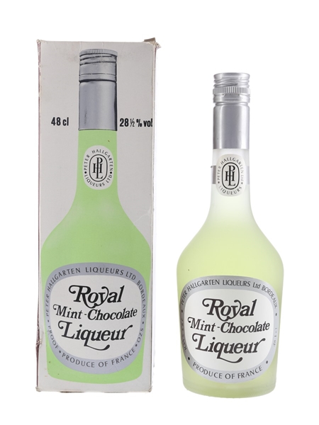 Royal Mint Chocolate Liqueur Bottled 1970s 48.1cl / 28.5%