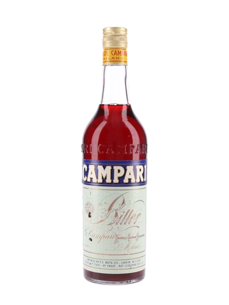 Campari Bitter Bottled 1970s - Matta 73.8cl / 24%