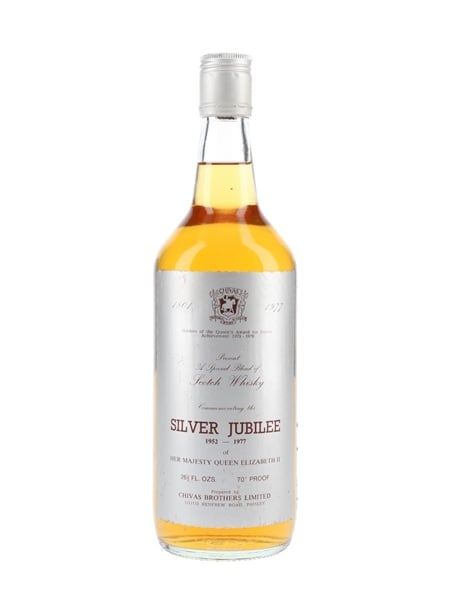 Chivas Brothers Silver Jubilee Bottled 1970s - Queen Elizabeth II 75.7cl / 40%