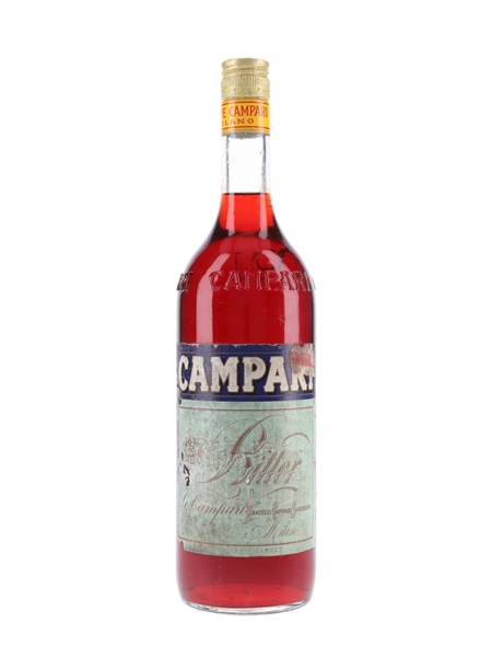 Campari Bitter Bottled 1980s - Duty Free 100cl