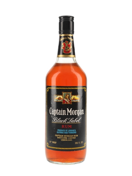 Captain Morgan Black Label Bottled 1970s 75.7cl / 40%