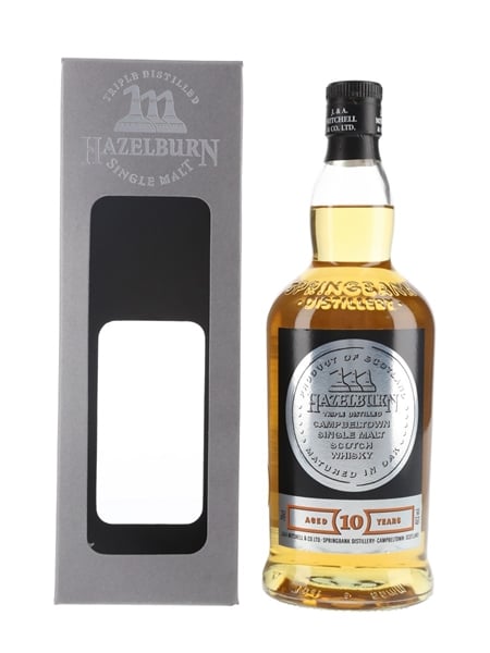 Hazelburn 10 Year Old Bottled 2018 70cl / 46%