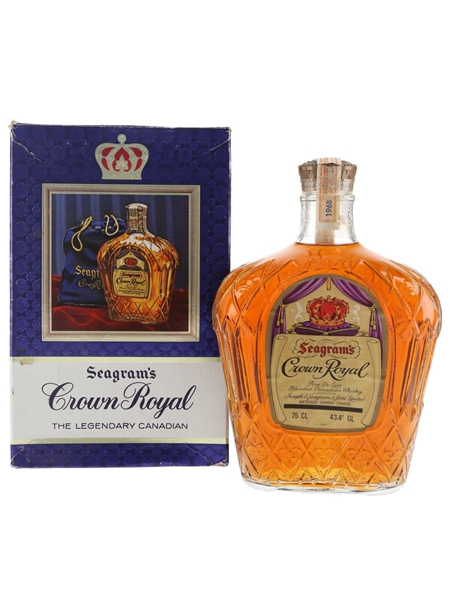 Crown Royal De Luxe 1968  75cl / 43.4%