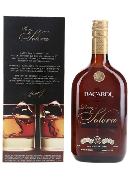 Bacardi Solera 1873  75cl / 40%