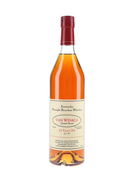 Van Winkle 12 Year Old Lot 'B' Bottled 2019 75cl / 45.2%