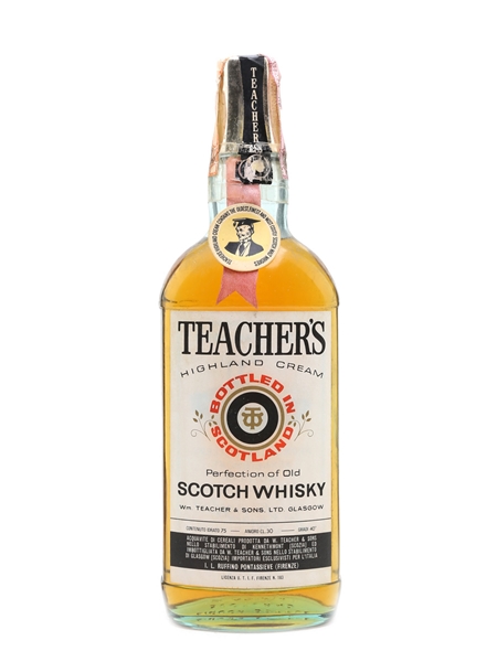 Teacher's Highland Cream Bottled 1970s 75cl / 40%