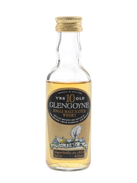 Glengoyne 10 Year Old Bottled 1990s 5cl / 40%