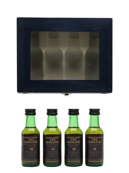 Glenlivet 18 Year Old  4 x 5cl / 43%
