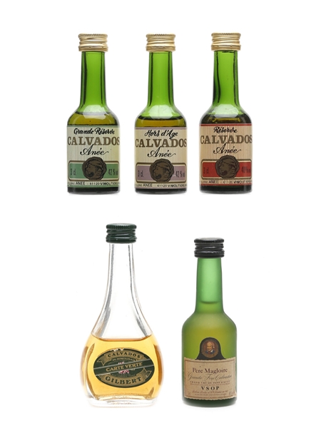 Calvados Miniatures  4cl & 4 x 3cl