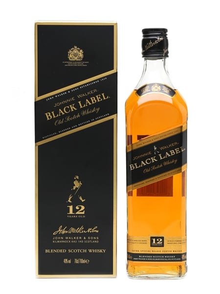 Johnnie Walker Black Label 12 Year Old Old Presentation 70cl / 40%