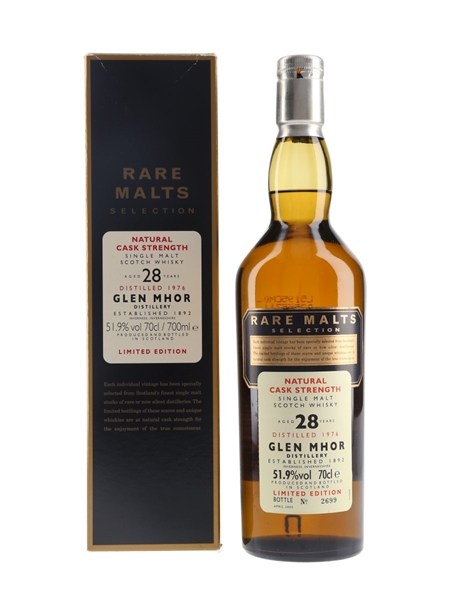 Glen Mhor 1976 28 Year Old Bottled 2005 - Rare Malts Selection 70cl / 51.9%