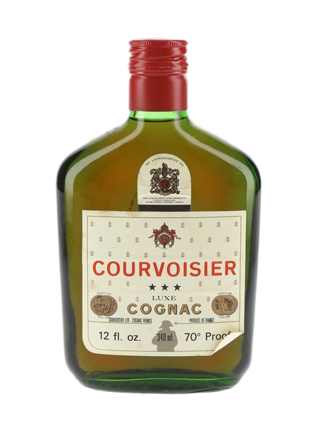 Courvoisier 3 Star Luxe Bottled 1970s 34cl / 40%