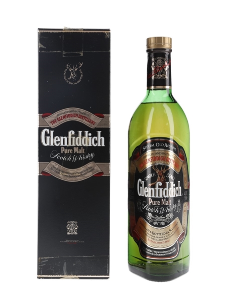 Glenfiddich Special Old Reserve Pure Malt Bottled 1980s 75cl / 40%