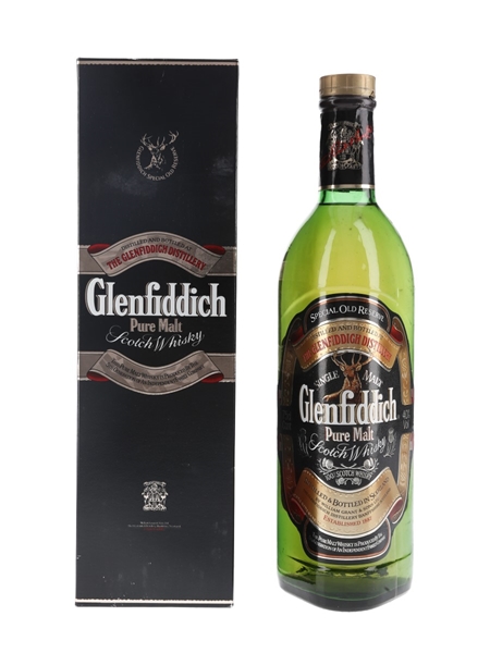 Glenfiddich Special Old Reserve Pure Malt Bottled 1980s 75cl / 40%