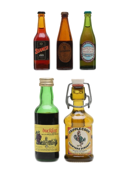 Buckfast, Scrumpy & Stout Assorted Miniatures 2 x 5cl & 3 x 2cl