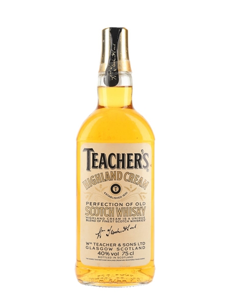 Teacher's Highland Cream Bottled 1980s 75cl / 40%