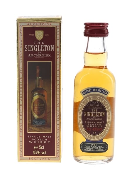 Singleton Of Auchroisk 1981  5cl / 43%