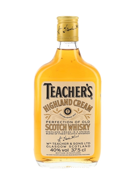 Teacher's Highland Cream Bottled 1980s 37.5cl / 40%